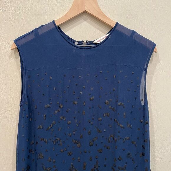 Rebecca Taylor Loose Sequined Dress - Size: 4 - Picture 5 of 13